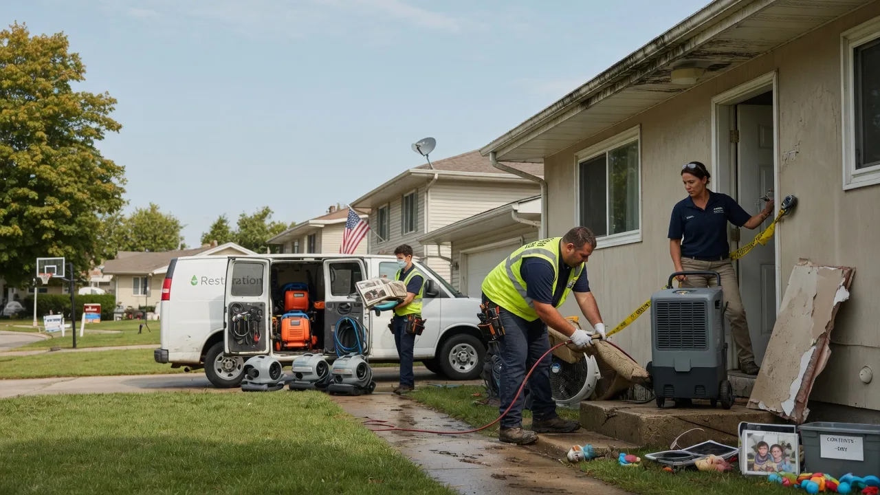 Water Damage Restoration in Foxboro, WI near me